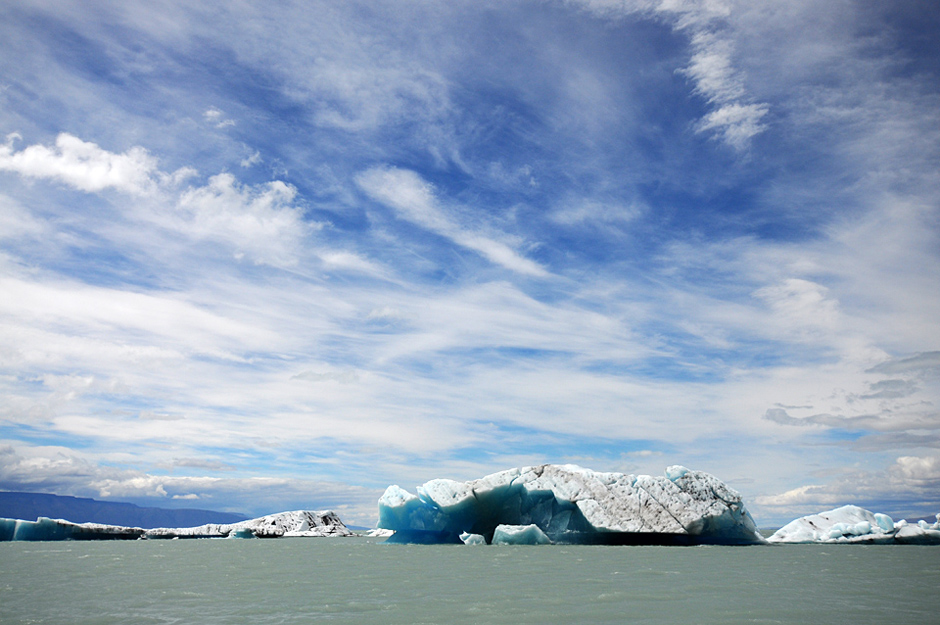 Piece of Viedma glacier
