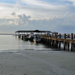 Pier in Encantadas, Ilha do Mel