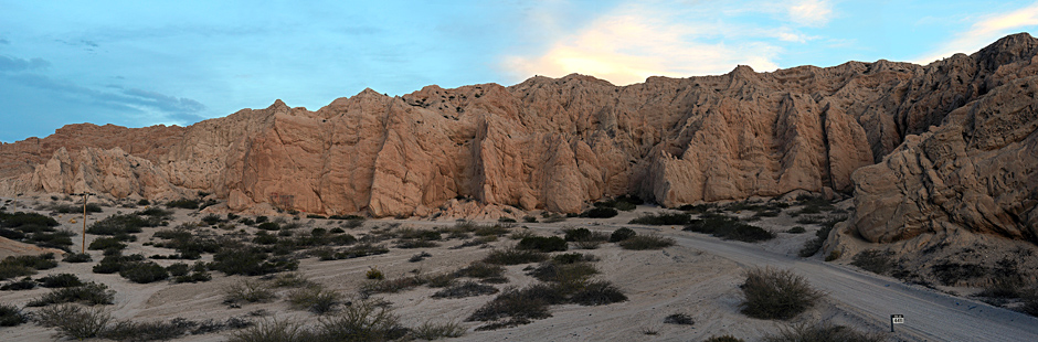 Panorama Quebrada de las Flechas Sunset