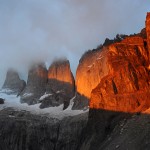The Torres at sunrise